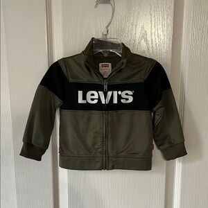 Levi's Olive Green and Black Jacket